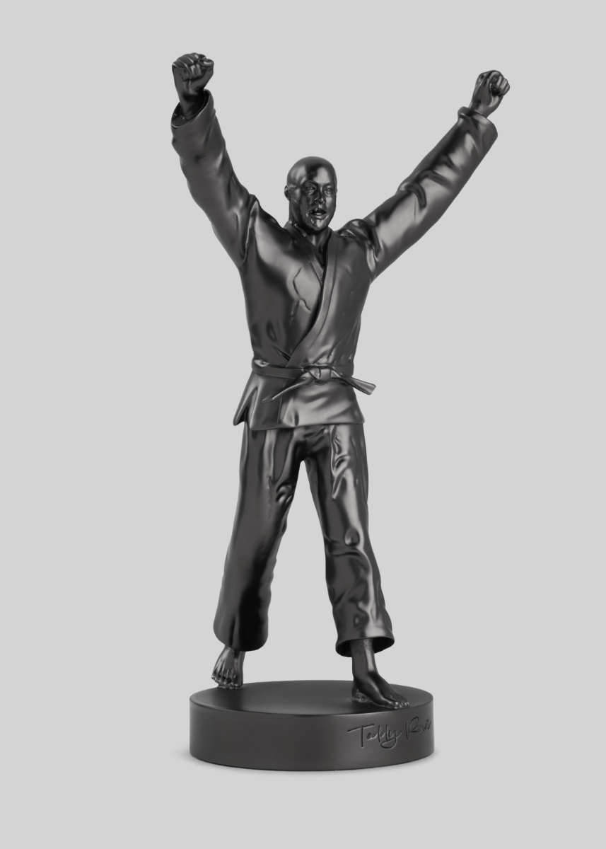 13 | LOT 13 | Statuette Teddy Riner | Noire - à Debout - #3