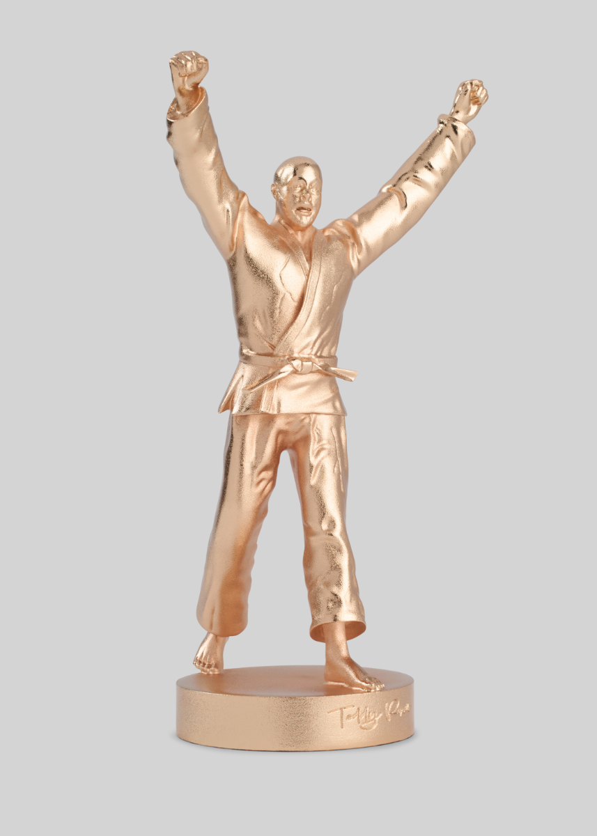 11 | LOT 11 | Statuette Teddy Riner | Dorée - Debout - #3