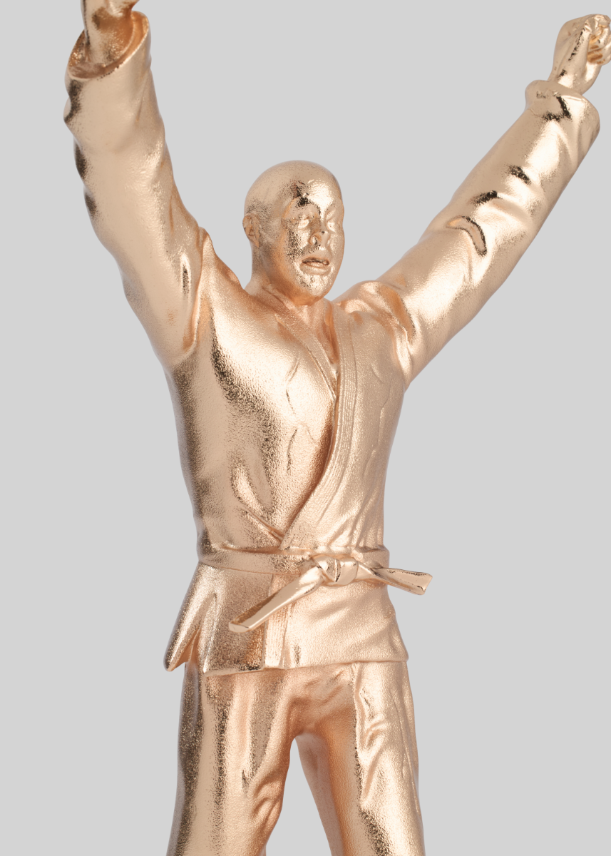 11 | LOT 11 | Statuette Teddy Riner | Dorée - Debout - #3